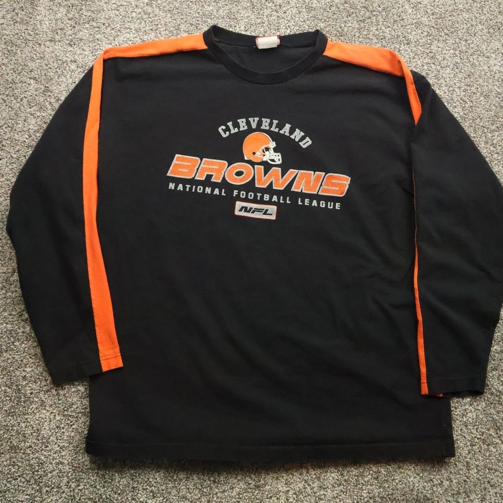 Cleveland Browns sweater Men's XL pullover NFL Football Long Sleeve vintage